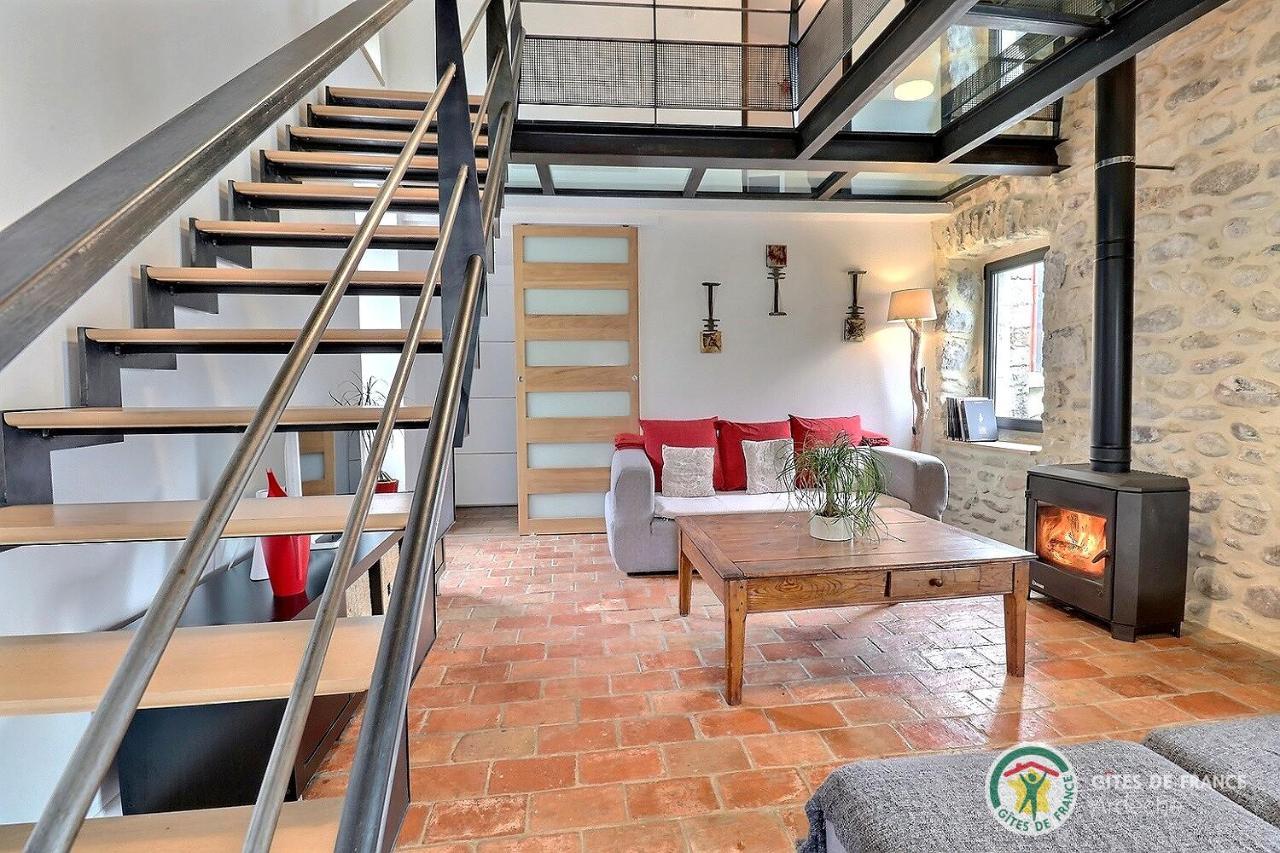 L'Envol Des Papillons Villa Grospierres Dış mekan fotoğraf